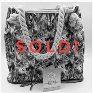JM Iris St Bart's Sporty Tote Beach Bag w/ Cooler